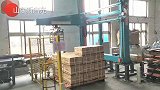 坐标码垛机码垛箱装物料与袋装物料的过程