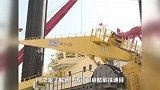 全球首艘3200吨级自升式风电安装船在江苏交付启航