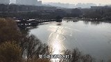 新年第一天实拍大唐芙蓉园：冰封芙蓉湖，寒冬美景别样美