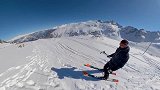 高山滑雪者的噩梦 双黑道速降到底有多难这个视频无死角告诉你