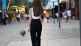 杭州街拍，小姐姐也太酷了吧，这气质怕是月薪10万的步伐！