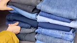 多功能布艺收纳袋，中号大号分格装牛仔裤子袜子鞋衣服