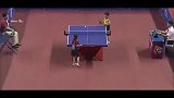 乒乓球：中日小孩乒乓球对决，网友：这根本不是一个档次的！