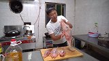 嘴巴长犄角的凶猛“盔甲鱼”，肉质肥美鲜嫩多汁，吃一口就爱上了
