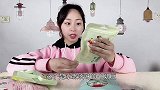 妹子试吃“牛奶酥”，有各种口味，各种造型，吃起来简直是享受