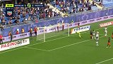 下半场补时第1分钟蒙彼利埃球员摩勒射门 - 打偏