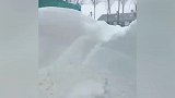 37年来特大暴雪来袭！齐齐哈尔积雪封门整车被埋 居民爬窗出门