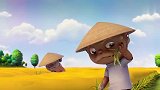 狮来运转：小狮子真可怕，手中出现花瓣，聚集在一起变成能量球