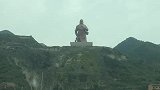 运城关公像中国最大的关公像高61米就在关公故里山西运城常平！