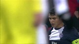 法甲-1314赛季-联赛-第15轮-巴黎小卢卡斯开出角球，卡瓦尼头槌破网-花絮