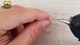手工制作蜘蛛侠的“蛛丝发射器”，动动手指就能发射蛛丝，真好玩