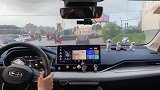 全新吉利星瑞驾驶体验，转弯的那刻全景影像太棒了