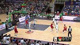 中国男篮-15年-中欧男篮对抗赛：中国队突破内线转身上篮得分-花絮