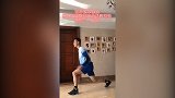 国羽小课堂丨跟世界冠军徐晨一起训练 跨步动作提高步伐的灵活性