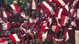 世俱杯-13年-淘汰赛-半决赛-拜仁球迷现场制造旗海-花絮