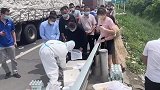 80后小伙自发给被困高速的司机送盒饭