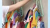 夏天用这样的衣架，衣柜方便搭理，再也不乱啦！