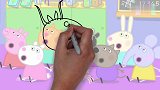 羚羊夫人的才艺是弹吉他，小猪佩奇和小伙伴都很羡慕
