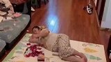 女子趁孩子外出在家偷吃，恰巧赶上丈夫带孩子回家，下一秒