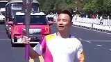回来后收到很多关怀亚运会火炬手李周建，信息回了1个多小时！