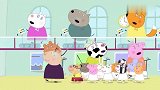 小猪佩奇：羚羊夫人带着孩子来锻炼了，这里好多人，大家都在健身