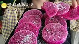万物皆可冻，火龙果切片冻着吃，味道一级棒！