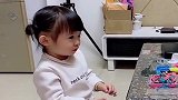 宝宝和爸爸吵架的一幕，太好笑了！