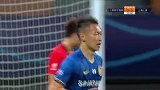 苏宁易购角球制造威胁 吴曦甩头攻门稍稍顶高
