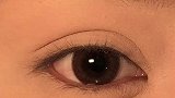 无眼影眼线画法