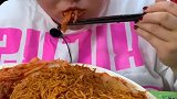 胖姐吃素的都这么有食欲，馋的我出去买了一包
