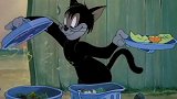猫和老鼠：黑猫要吃杰瑞，杰瑞是汤姆的朋友，汤姆护着杰瑞