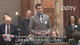 美国19岁优秀大学男生ZachWahls为同性恋婚姻辩护