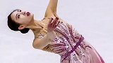 她是中国花滑界的颜值担当，就像冰上跳动的火苗