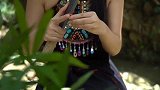 农村美女隐居深山，一个人做可口饭菜吃，日子过得真潇洒