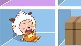 喜羊羊与灰太狼：喜羊羊找东西，结果找到懒羊羊，还在柜子里睡觉
