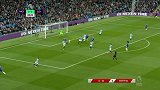 1分钟二连击！曼城禁区内风声鹤唳 阿尔布赖顿再射一脚被挡出