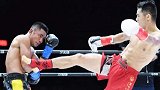 “妖刀”魏锐上演中国传统腿法 泰国拳王不知如何防御只能挨打