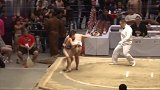 青铜居然战胜王者 相扑比赛中上演惊天逆转