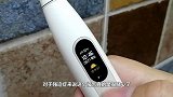 牙刷与触摸屏的结合，通过数据看到牙齿清洁程度，满足强迫症