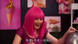 外国美女挑战24小时，只吃黑色粉色食物游戏，全程爆笑不断！