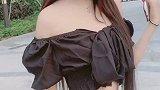 网上聊大美女，看见她本人真的好美，果然没让我失望
