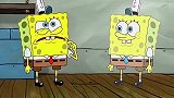 海绵宝宝：海绵宝宝看到双胞胎兄弟突然消失后，他失落的很