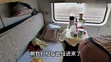 和老公异地分居第一天，带宝宝坐火车回婆家，宝宝车上成了开心果
