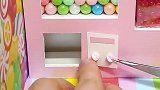 DIY迷你娃娃屋，五颜六色的软糖店