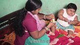 印度最能吃女婴，1岁都能把父母吃穷，直接被认为是神童转世