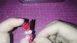实体店女士业余时间兼职做手工活串珠发夹加工赚外快
