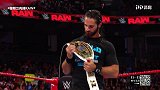 WWE-18年-RAW第1318期：洲际冠军赛 罗林斯VS欧文斯-单场