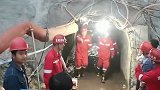 生命奇迹！四川隧洞垮塌3人被埋7天 靠洞内积水奇迹生还