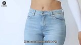 为何牛仔裤后腰有一块皮标，到底用来干什么，美女告诉原因