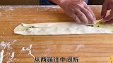 手抓饼不用去买了，三丰教你简单在家做，酥软多层好吃又简单